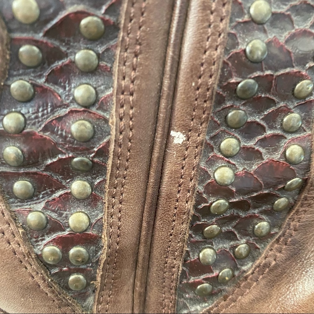 Bakers | Audrey Leather Brown Western Boots - Picture 11 of 11